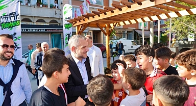 Şehit Esma Çevik Parkı yenilendi, açılış mahalle turnuvasıyla taçlandı