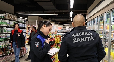 Selçuklu’da Market Denetimleri Sürüyor