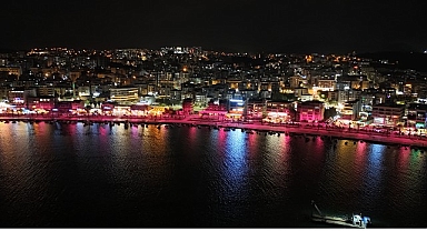 YEDAŞ, Meme Kanseri Farkındalığı İçin Samsun Atakum Sahili’ni Pembeye Bürüdü