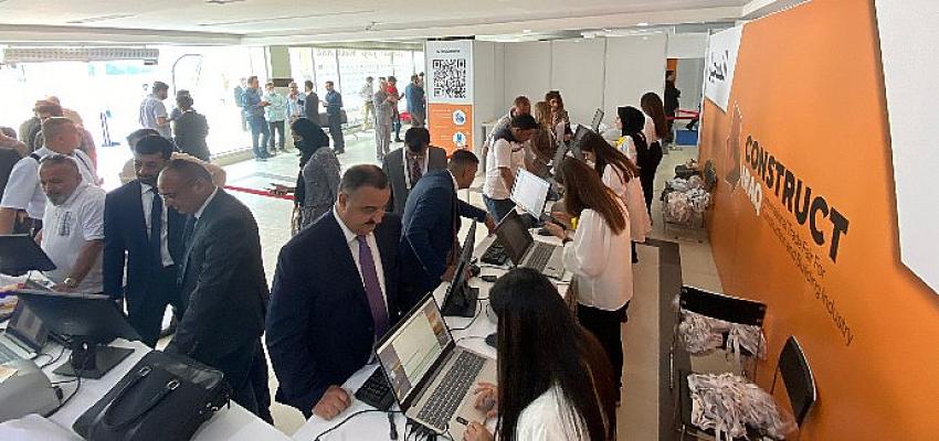 Irak'ın en büyük İnşaat Endüstrisi Fuarına bölgeden yoğun ilgi