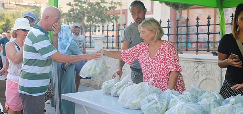 Didim Belediyesi'nin Mahsulleri Didimlilere Kazandırılıyor