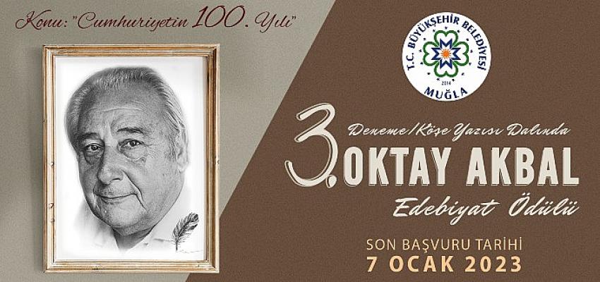 Oktay Akbal Edebiyat Ödülü başvuruları başladı 
