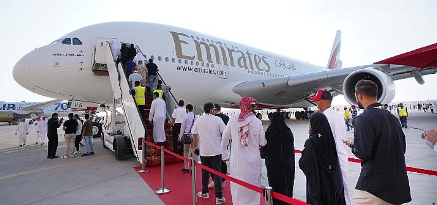 Emirates A380, Bahreyn Havacılık Fuarı’nda binlerce ziyaretçiyi ağırladı
