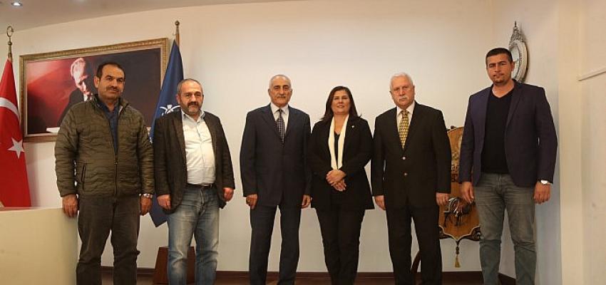 Erzurumlulardan Başkan Çerçioğlu'na Ziyaret