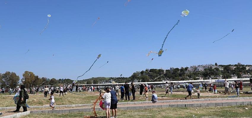 Didim'de Gökyüzü Yüzlerce Uçurtma İle Renklendi