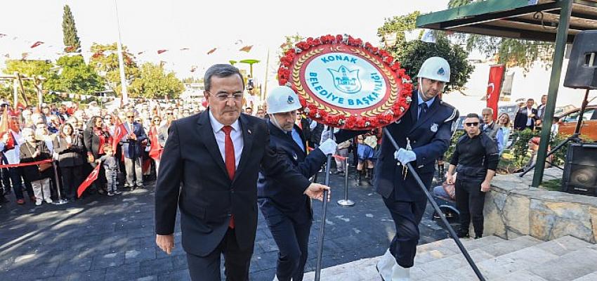 Gültepe’de Cumhuriyet Bayramı Türküler ve zeybekle kutlandı