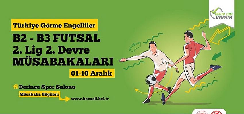Görme Engelliler Futsal Turnuvası Kocaeli'de