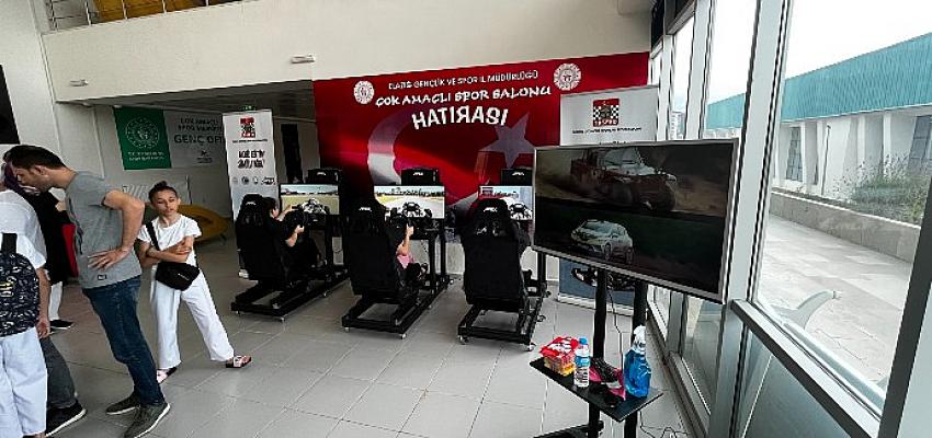 TOSFED Mobil Eğitim Simülatörü Elazığ'da