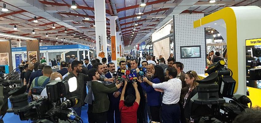 Irak'ın En Büyük İnşaat Endüstrisi Fuarına Bölgeden Yoğun İlgi