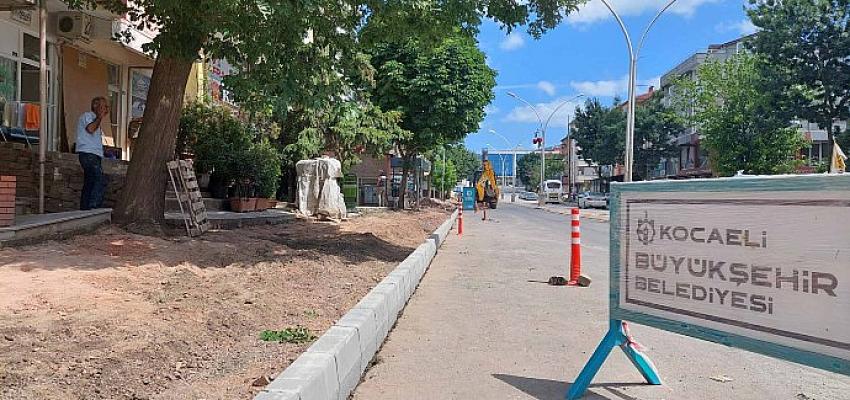 Kocaeli Büyükşehir'den Körfez'e bir prestij cadde daha