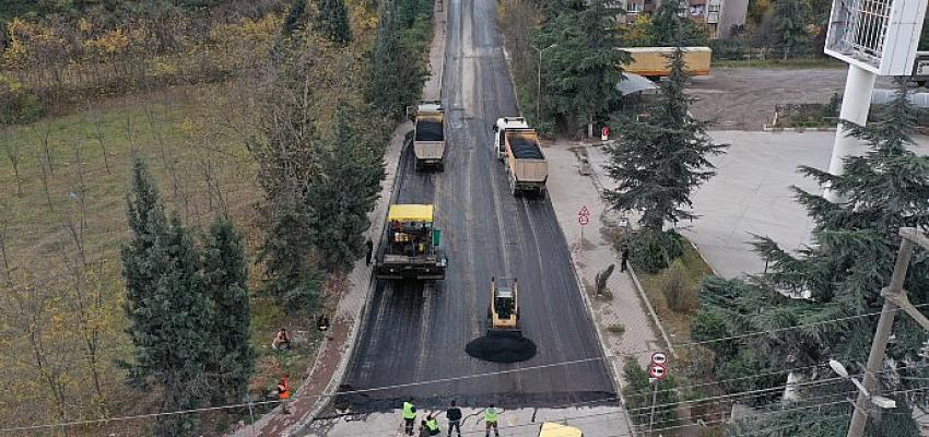 Gebze Dicle Caddesi'nde üstyapı çalışmaları tamamlandı