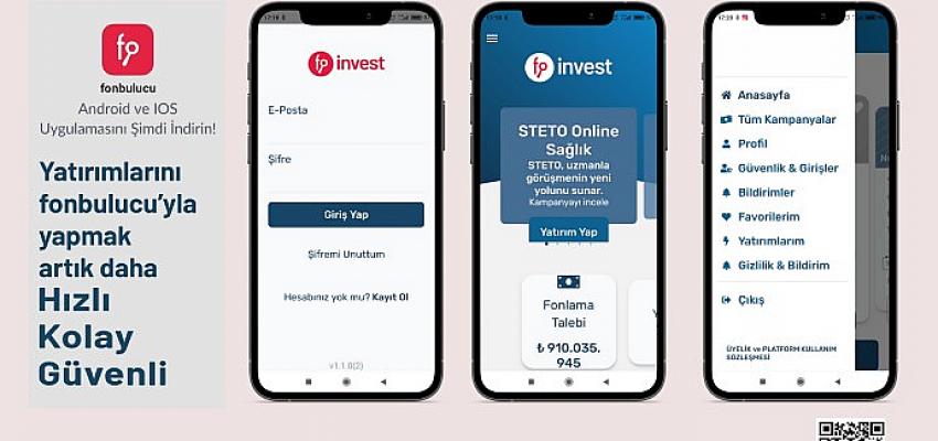 Türkiye'nin ilk mobil kitle fonlama uygulaması hayata geçti