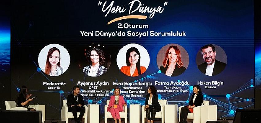 Faydasıçok Vakfı’nın bu yıl ilk kez düzenlediği Yeni Dünya Zirvesi’nde Gençlerin Geleceğine Işık Tutuldu 