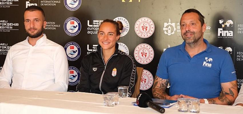 Dünya şampiyonu yüzücüler Kocaeli'de kulaç atacak