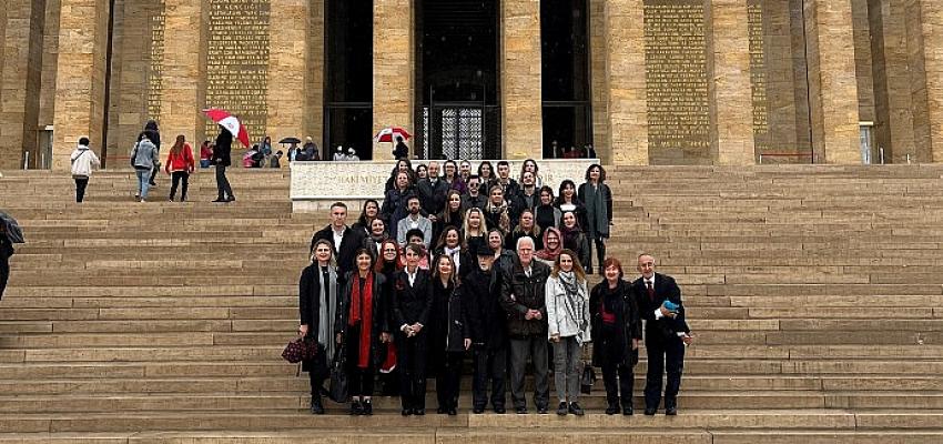 TÜHİD Heyeti 50. Yılında Anıtkabir Ziyareti Gerçekleştirdi