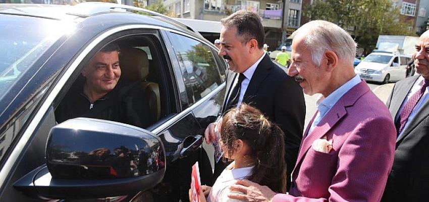 Bayrampaşa'da Yayalara Öncelik, Hayata Saygı Duruşu