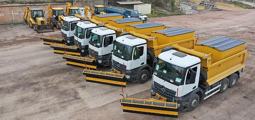 Fen İşleri'ne 5 adet yeni kamyon