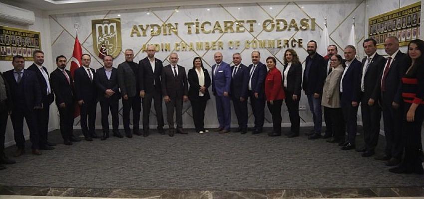 Başkan Çerçioğlu'ndan Aydın Ticaret Odası'na Ziyaret