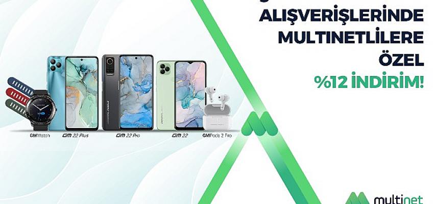 Teknoloji tutkunu MultiNet'lilere General Mobile alışverişlerinde yüzde 12 indirim fırsatı!