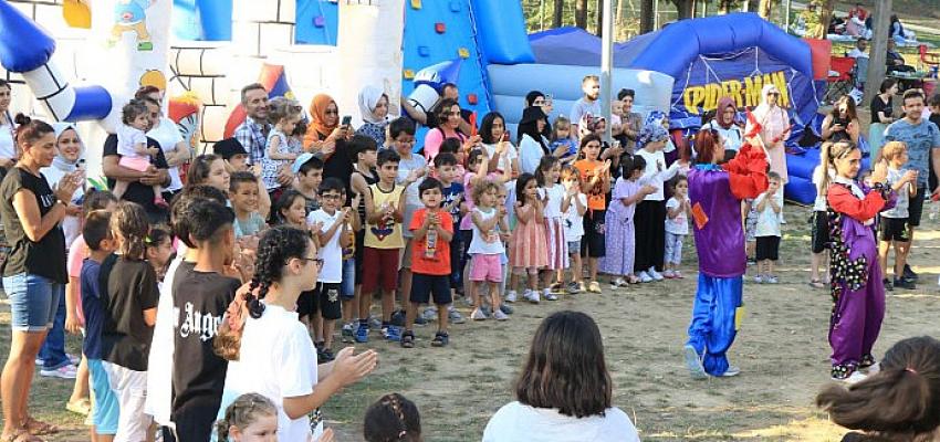Kocaeli'nde çocuklar çok mutlu