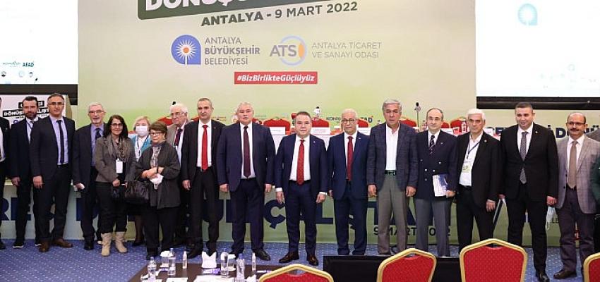Antalya Büyükşehir Belediyesi'ne TÜRÇEV'den 3. Ödül