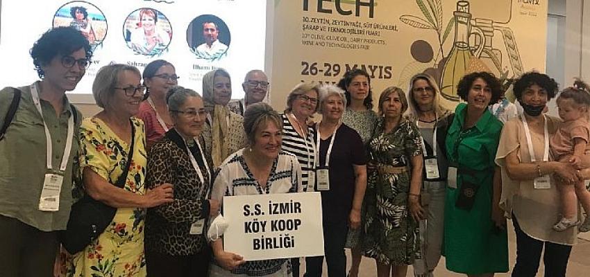 10 il 10 kooperatiften 100 kadın Olivtech Fuarı'nda