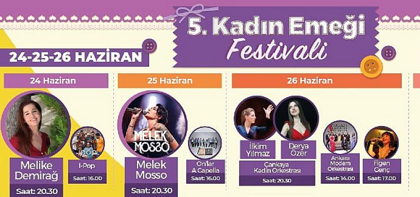 Kadın Emeği Festivali 5. Kez Çankaya'da