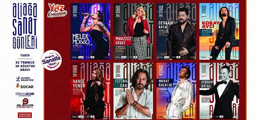 Aliağa'da Muhteşem Yaz, Aliağa'da Yıldızlar Geçidi