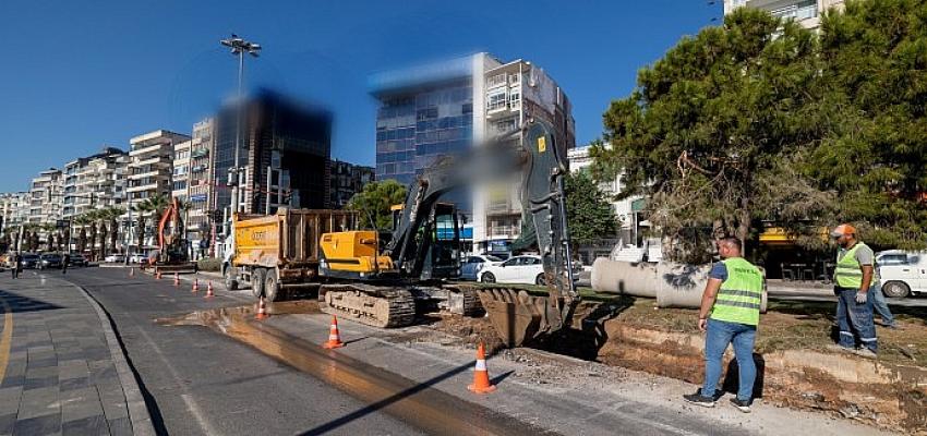 İZSU, Karşıyaka'da taşkınların önüne geçiyor
