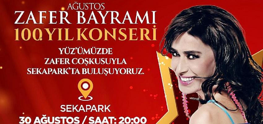 Kocaeli'de Zafer Bayramı coşkusu Yıldız Tilbe ile yaşanacak