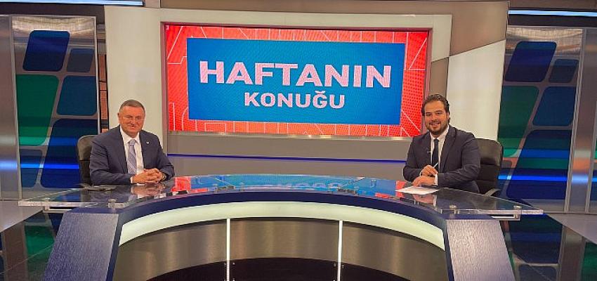 Hatayspor Onursal Başkanı Lütfü Savaş D Smart'a Konuk Oldu