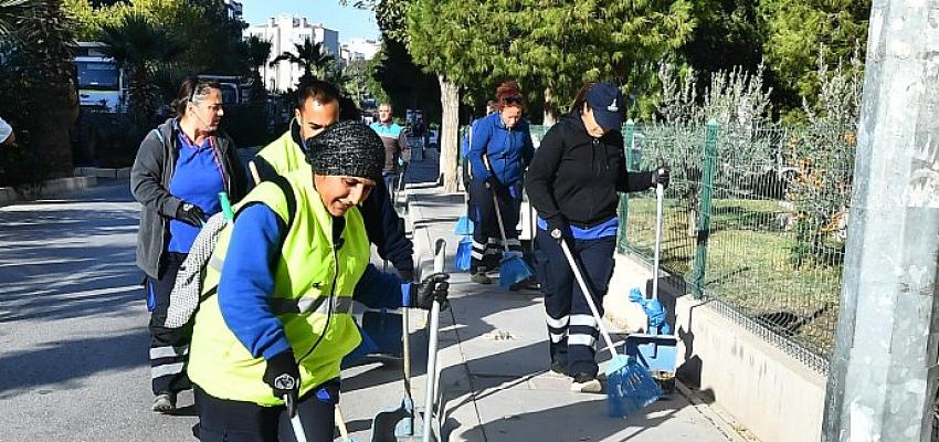 Temizlik seferberliği İzmir'in her köşesine yayılıyor