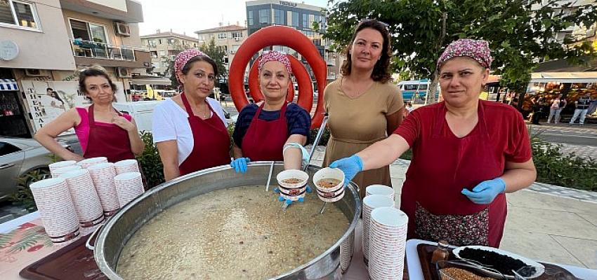Aşure Kazanları Narlıdere’de Kaynadı