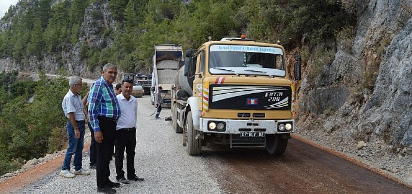 Antalya'da hizmet gitmeyen yer kalmıyor