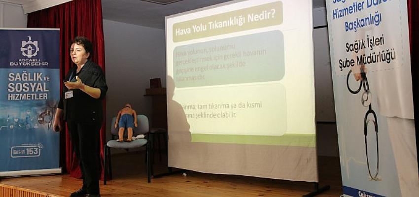 Büyükşehir'den okullara ilkyardım eğitimi