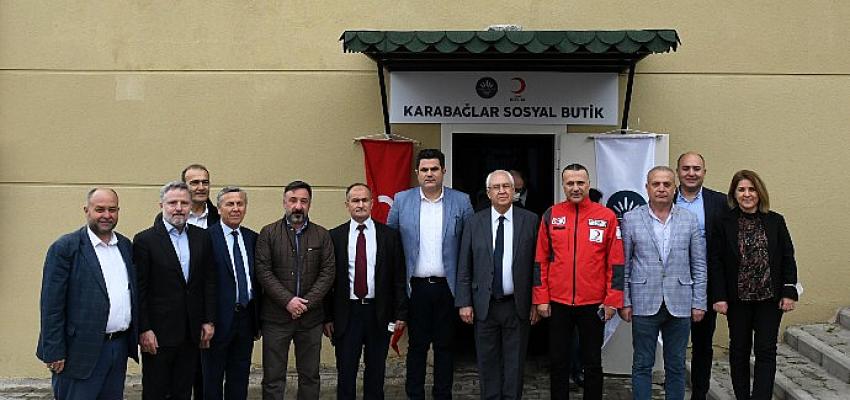 Karabağlar Belediyesi ve Türk Kızılayı'nın örnek işbirliğiyle yaşama geçti.