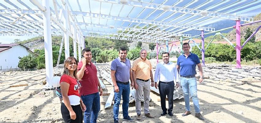 Çamyuva'da Çalışmalar Tam Gaz