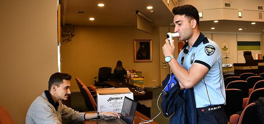 Osmangazi'de Personel Sağlık Taramasından Geçti