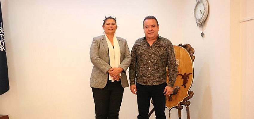 Antalya Büyükşehir Belediye Başkanı Muhittin Böcek'ten Başkan Çerçioğlu'na Ziyaret