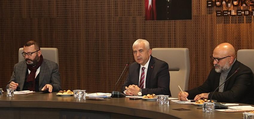 Kocaeli Büyükşehir'de aylık koordinasyon toplantısı