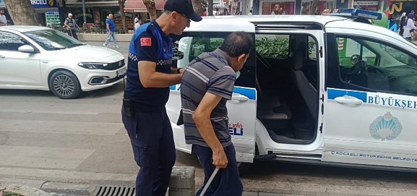 Recep Amca'nın yardımına Zabıta koştu