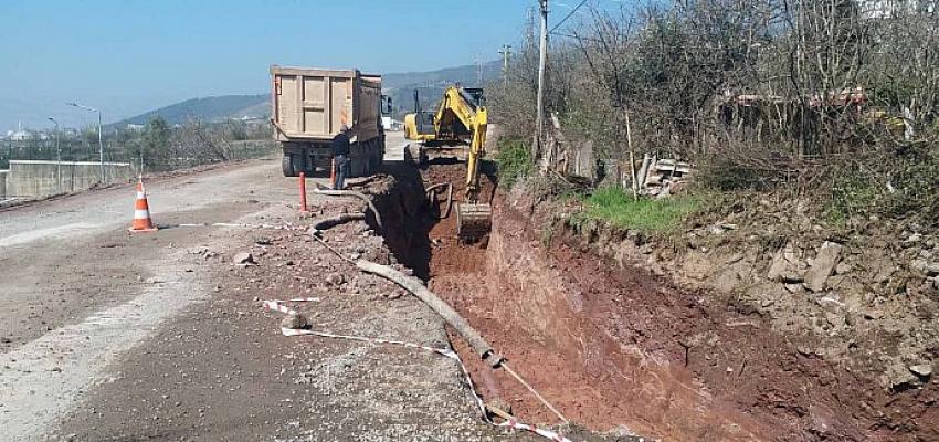 Derince Trafo Sokakta üstyapı çalışması