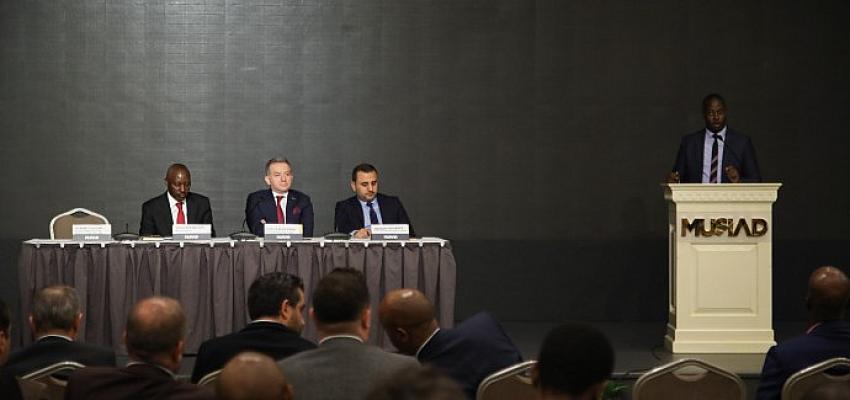 Türk ve Ruandalı İş İnsanları MÜSİAD'da Bir Araya Geldi