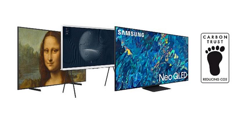 Samsung, 2022 model TV’leri ile Düşük Karbon Sertifikası'nın sahibi oldu