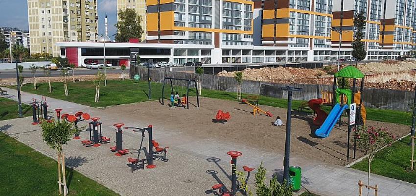 Antalya Büyükşehir'den Güneş Mahallesi'ne yeni park