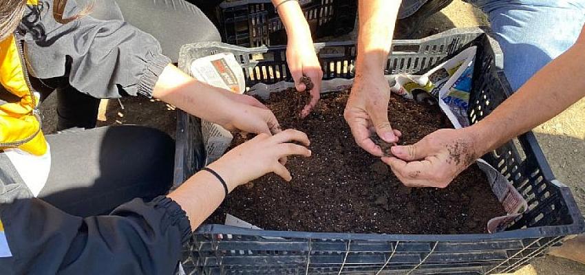 Seferihisar Belediyesi Erasmus+ öğrencilerini yerel tohumla buluşturdu