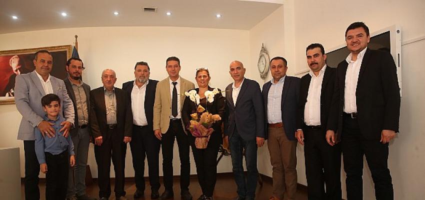 Marangozlar Odası'ndan Başkan Çerçioğlu'na Ziyaret