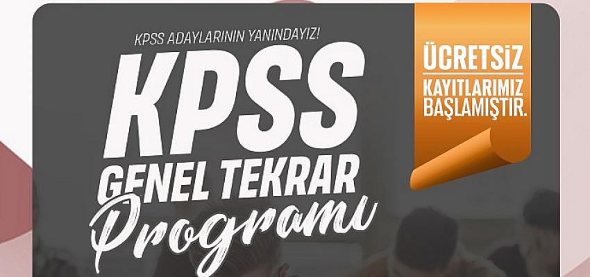 Yenişehir Belediyesinden KPSS adaylarına destek