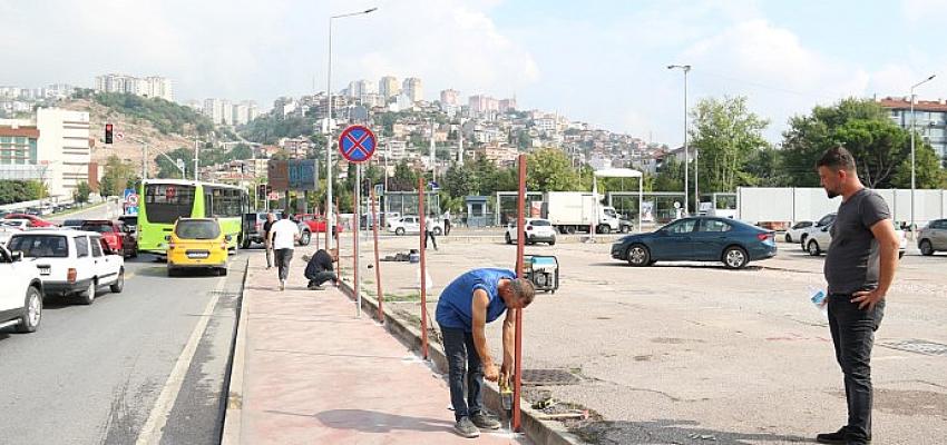 Milli İrade Meydanı'nda çalışmalar başlıyor, otopark kapandı
