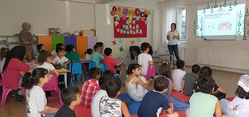 Canik'te Çocuklara Sağlıklı Yaşam Eğitimi